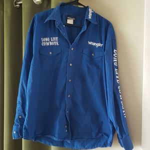 Wrangler long sleeve dress shirt